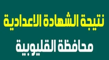 اعتماد المحافظ.. ظهور نتيجة الشهادة الإعدادية في القليوبية لجميع طلاب المحافظة